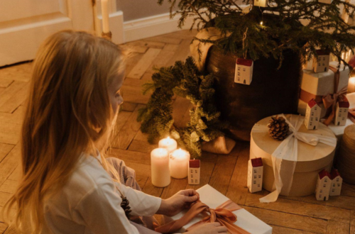 Unwrapping the Joy of Garland Christmas and Slim Flocked Christmas Tree