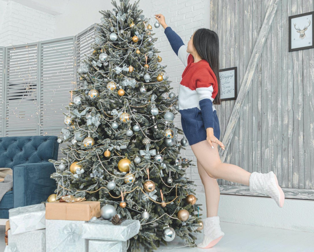 Slim Artificial Christmas Trees for a Stylish Season
